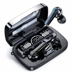 smart led display earbuds