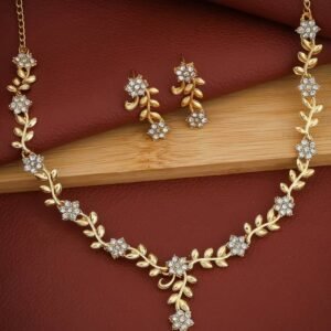 Brass Gold-plated Gold Jewel Set